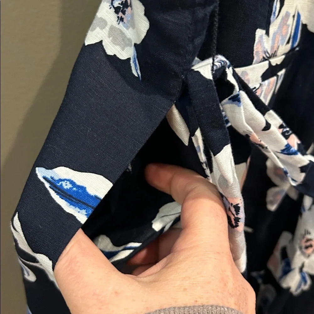 Banana Republic Linen Floral Jumpsuit NWT
